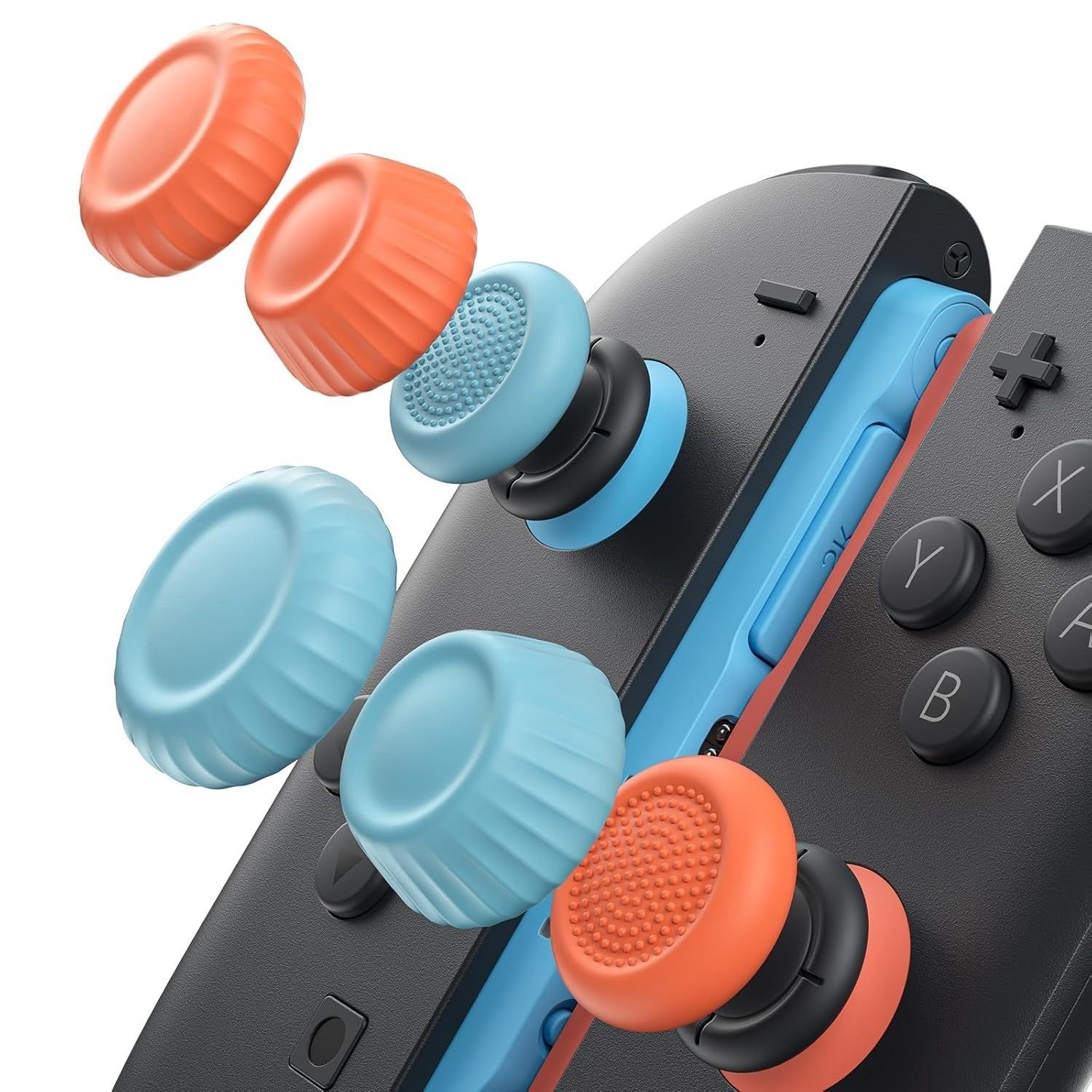 Suitable for Switch2 Game Console Handle Rocker Cap Cut Out Cat Claw Silicone Cap Rocker Protective Cap Accessories
