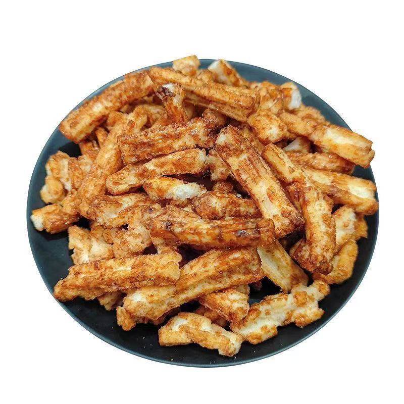 Delicious Than Popcorn! Brown Sugar Sticky Rice Cake Strips with Rich Rice Flavor, a Popular Healthy Snack Essential for Binge-Watching, Crispy