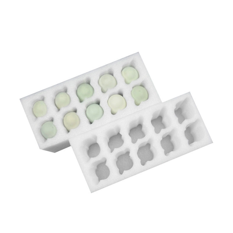 Epe Pearl Cotton Sea Duck Egg Tray 10 Salted Duck Eggs Pine Flower Egg Express Packaging Special Foam Egg Tray Manufacturer