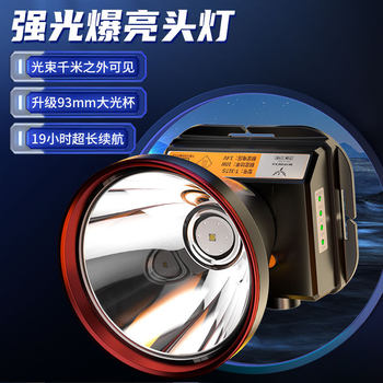 Skyfire Headlamp Strong Light Charging Super Bright Head-mounted Outdoor Flashlight Zoom Night Fishing Special Long Endurance Miner's Lamp