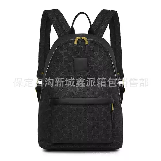 Trendy cross-border trendy backpack checkerboard backpack campus student schoolbag item No. 5782