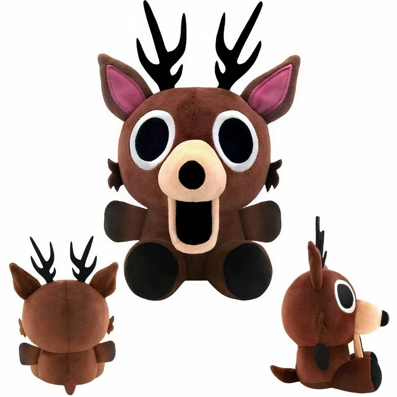 跨境新品99Nights 恐怖游戏周边99夜麋鹿毛绒玩具娃娃玩偶现货