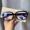 2025 New Square Frame Glasses Ins Fashion Pc Personality Unisex Retro Natural Look Artifact Japanese Style Eyeglass Frame