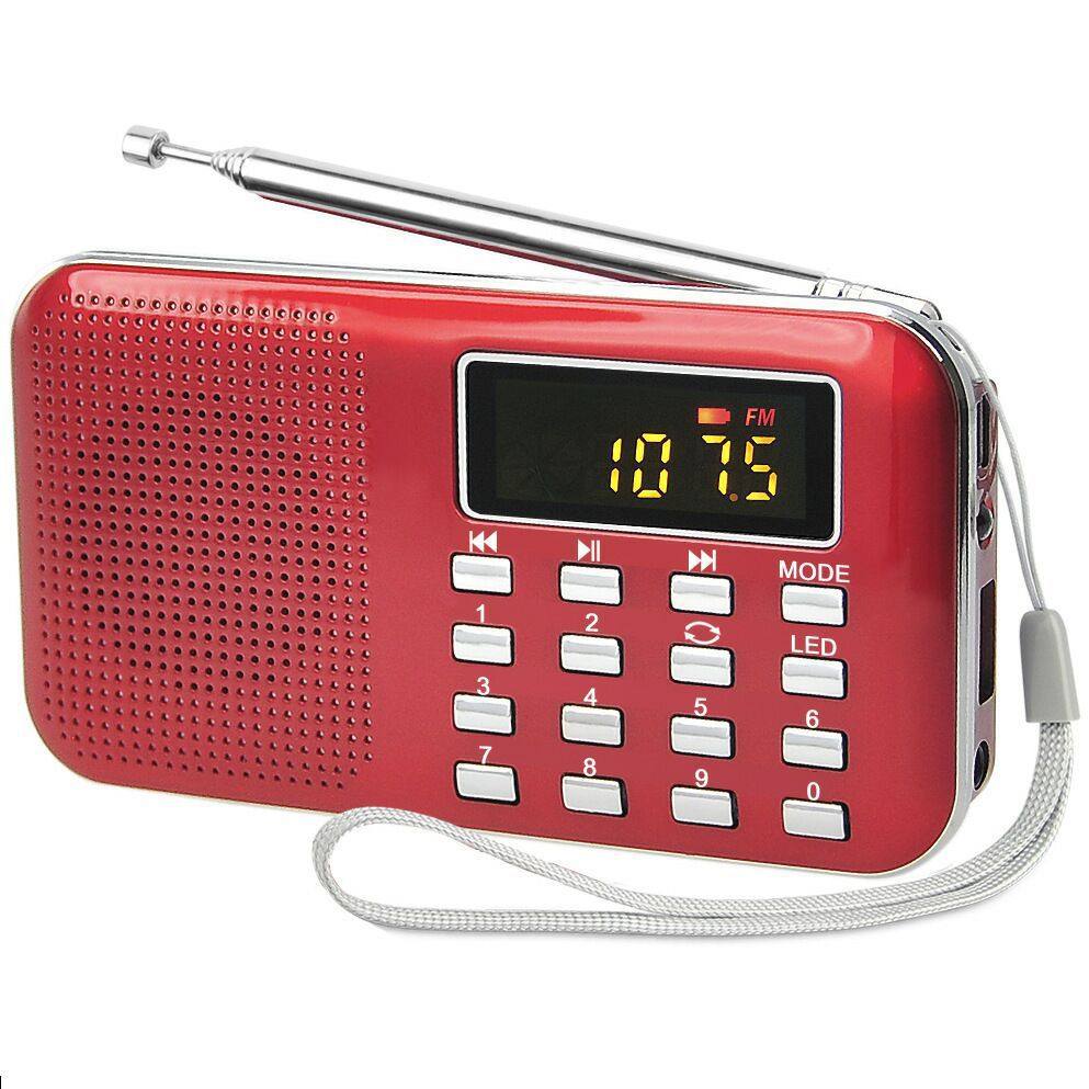 Happy with card speaker L218 ultra-thin mini speaker portable card elderly radio MP3