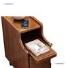 All Solid Wood Bedside Table Mini Small Bedroom Extremely Narrow Bedside Cabinet Ultra Narrow Gap Storage Simple Modern Storage Rack