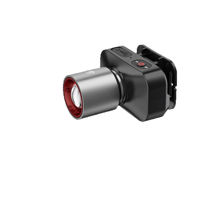 2025 New Headlight Strong Light Charging Ultra-Bright Head-Mounted Outdoor Mountaineering Night Fishing Flashlight Lighting