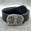 Hollow cross [black] width 3.8