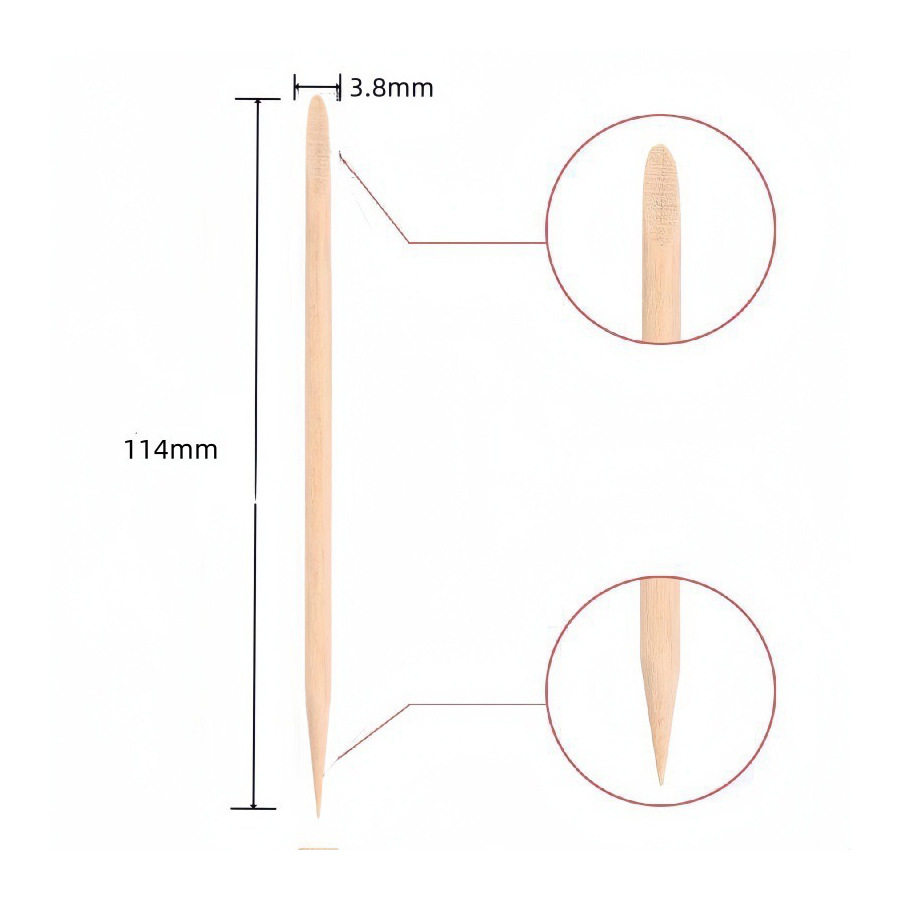 Nail nail stick wooden stick nail dead skin removal stick 10 50 100 bags factory supply