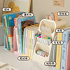 Desktop Storage Box Drawer-Type Multi-Functional Telescopic Bookshelf Student Desk Stationery Sundries Book Organization Storage Rack