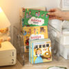 Children's Bookshelf Picture Book Rack Storage Rack Desktop Storage Rack Book Display Rack Storage Box Books on the Table