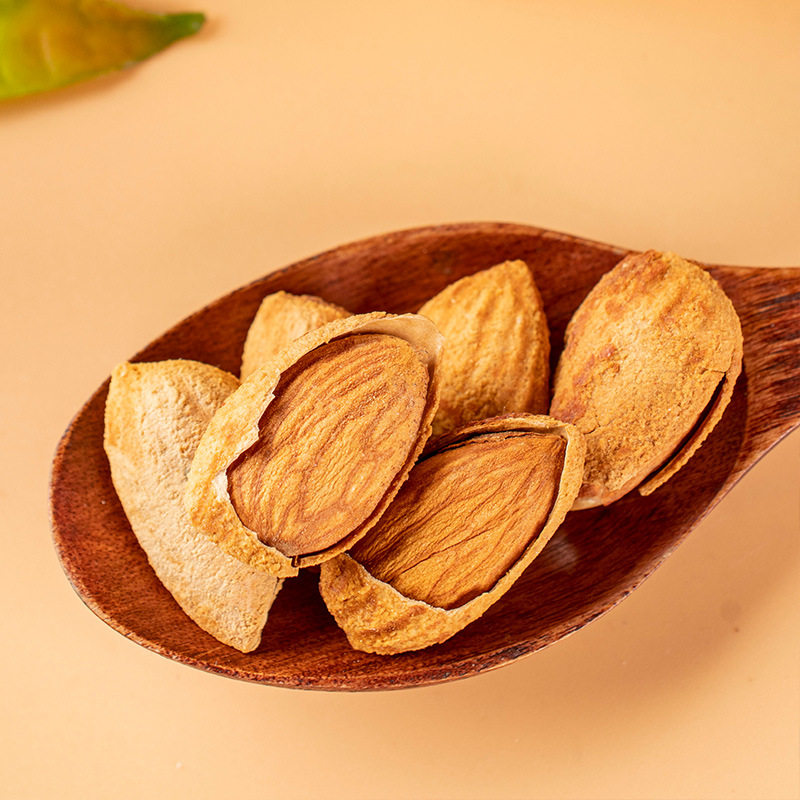 Directly Sourced Almonds, Thin-Shelled Snacks with a Rich Milky Flavor, Suitable for All Ages, Large Almonds, Premium Selection, Ready to Eat