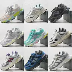 Putian Pure Original NB9060 Classic Grey Retro Outdoor Sports Men's and Women's Breathable Leisure Versatile Running Shoes Dad