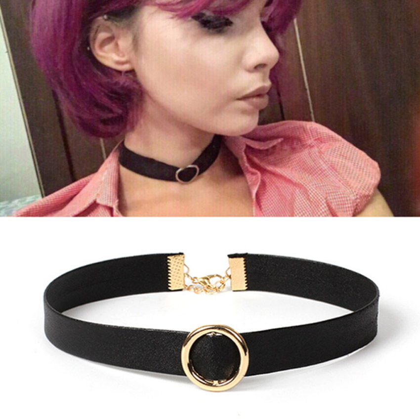 New Foreign Trade Jewelry Retro Velvet Belt Love Shape Neck Chain Harajuku Accessories Collar Women's Short Necklace chocker