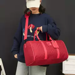 Lightweight Large Capacity Travel Bag Trendy Brand Men's and Women's Fashion Sports Fitness Bag Travel Luggage Storage Bag