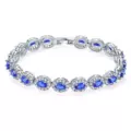 KSB00053 white gold Blue Diamond