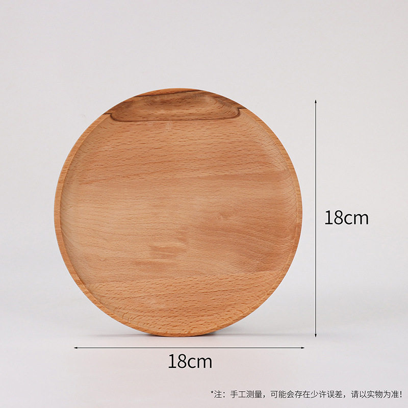 Wholesale Wood blemish Beech tray micro blemish plate