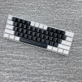 White and black double spell (black inside) green axis