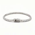 Silver white diamond (4mm wide and 200mm long)