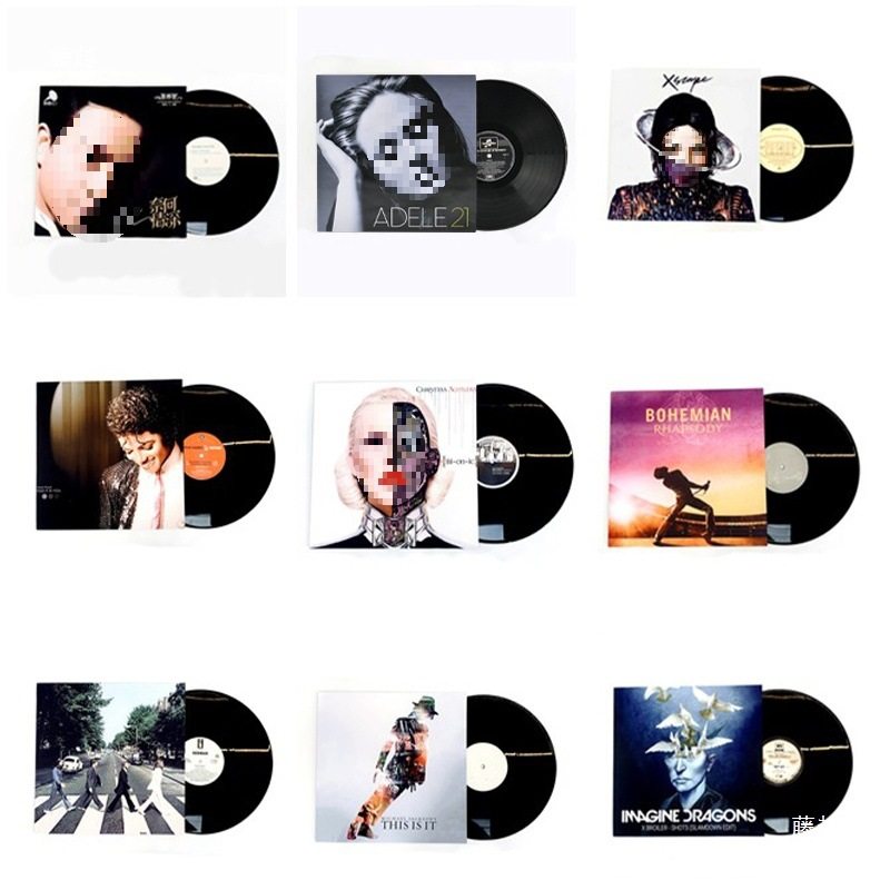 Gramophone Decoration Antique Collection Disc Classical 12inch Vinyl Record Sound Can Be a Treasure and Can Play Original Others