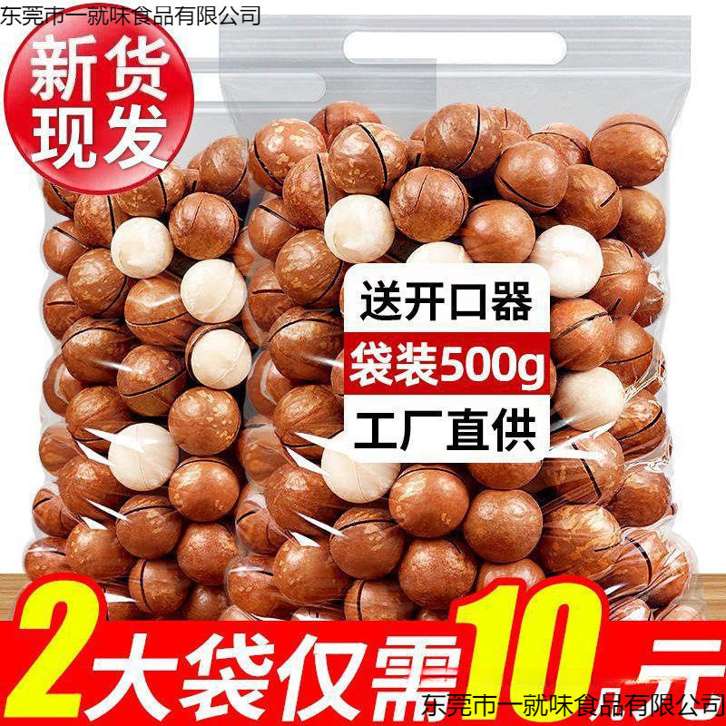 New Arrival Macadamia Nut Cream Flavored Bagged Nuts Roasted Seeds and Nuts New Year's Dried Fruit