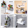 Swan Storage Rack Suction Wall-type Seamless Non-perforated Flower Rack Toilet Paste Storage Rack Bathroom Washstand Kitchen