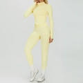 7725 jacket + 7790 trousers—cream yellow