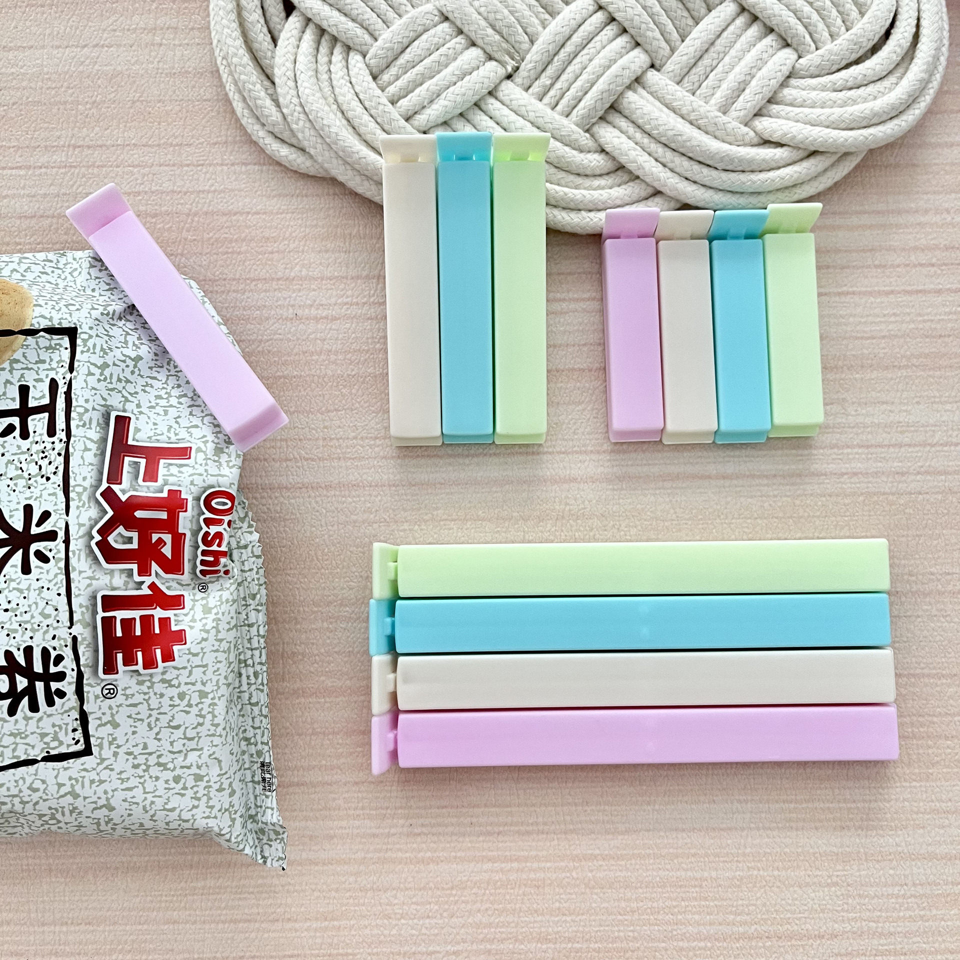 6cm, 8cm Plastic Sealing Clip, Tea Clip, Food Preservation Snack Bag, Moisture-Proof Sealing Clip, Gift Manufacturer Can Be Customized