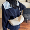 2025 New Style Women's Bag, Fashionable and Casual Dumpling Bag, Niche Design, Cute One-Shoulder Crossbody Bag, Small Bag