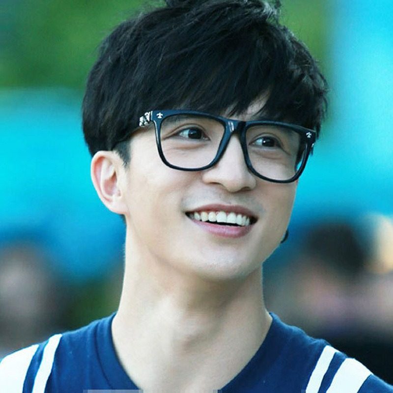 Xue Zhiqian Same Style Glasses Frame Men's Artistic Korean Style Fashionable Retro Eyes Cyber Popular Square Large Frame Slimming Glasses for Women