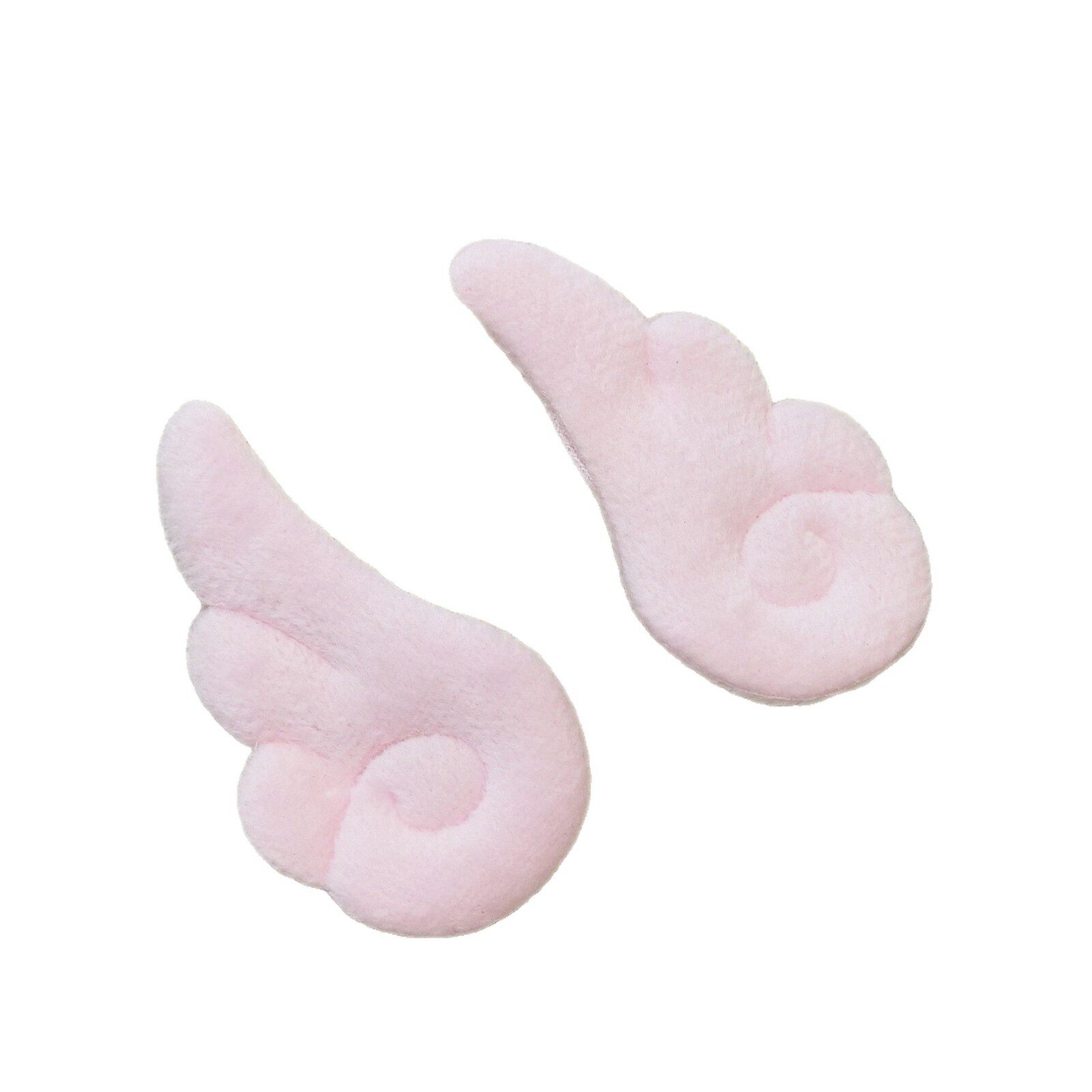 双面毛绒天使小翅膀发夹y2日系高颜值魔法少女发夹侧边夹饰品批发