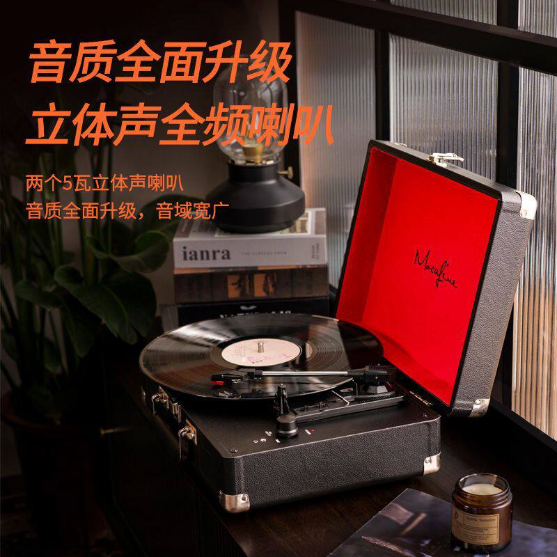 Gramophone Lp Vinyl Record Player Old-Fashioned Record Player European Style Home Retro Portable Aliexpress Factory Direct Sale