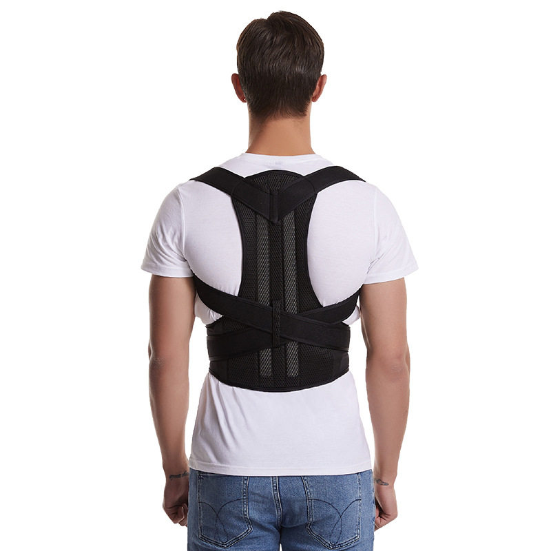 Cross-Border Amazon Adult Posture Correction Belt, Unisex, Chest Straightening, Shoulder Opening, Back Posture Corrector, Anti-Slouching and Hunchback Correction Belt