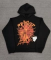 Black orange letters