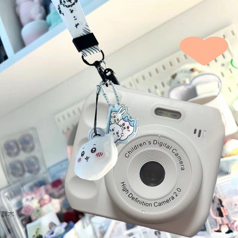 High-Definition Dual-Camera Cute Digital Camera for Campus Students, Polaroid Camera That Can Take Pictures and Transfer Them to Mobile Phones