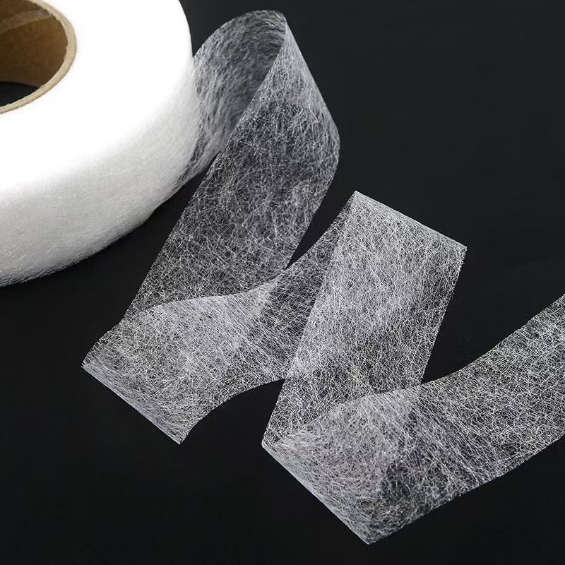 Factory direct sale hot mesh film double-sided adhesive lining clothing double-sided adhesive strip adhesive clothing accessories