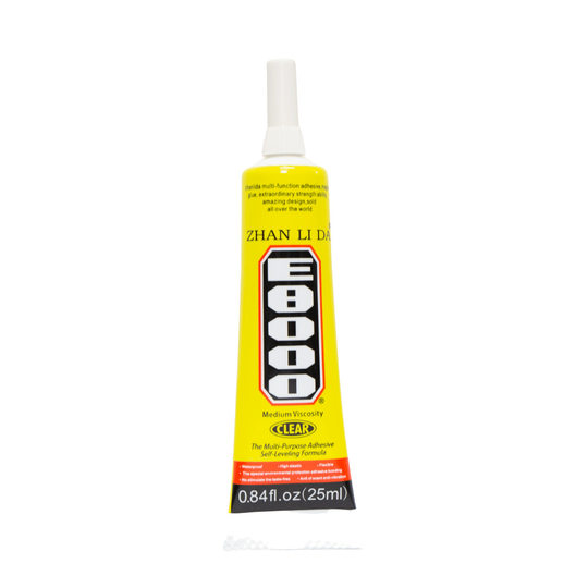 Authentic E8000 glue mobile phone screen headset sealant clothes leather cloth sticker Diamond glue 3ml small glue