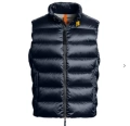 Navy blue down vest