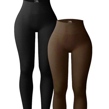 Seamless Threaded Yoga Pants, Tight-Fitting Fitness Wear for Women, High-Waisted Butt-Lifting Running Fitness Sports Pants, Yoga Wear