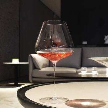 European-Style Ins Light Luxury Large Red Wine Glass Crystal Glass Goblet Wine Glass Large Burgundy Red Wine Glass