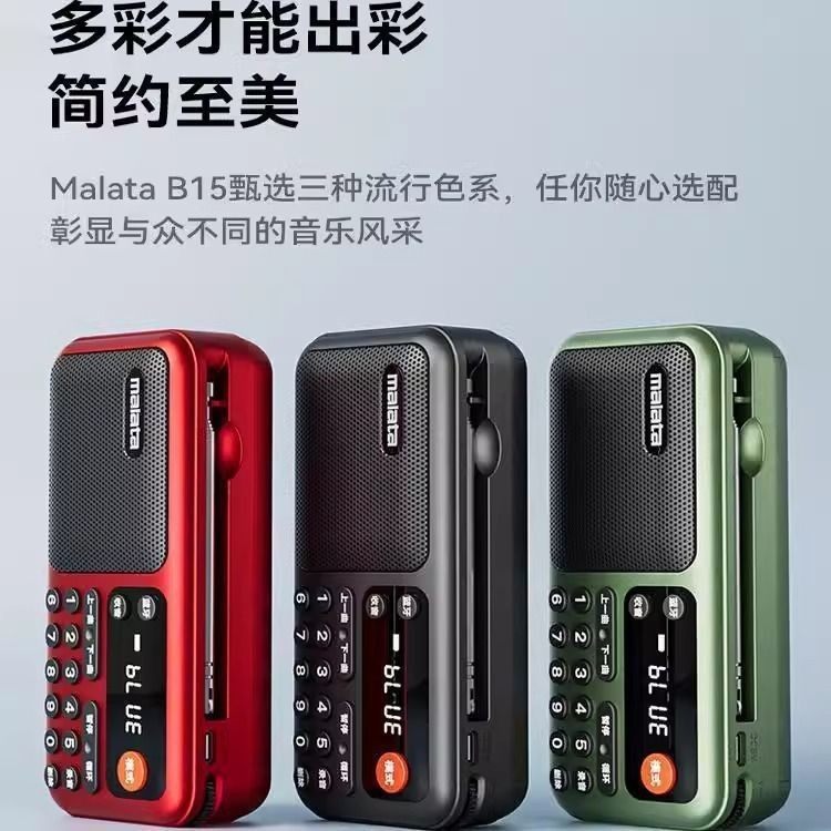 Vanlida Card Audio B15 Small Portable Large Battery Large Volume Bluetooth Recording