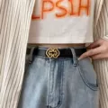 Small cloud gold buckle [width 1.3]