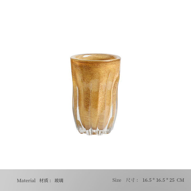 轻奢现代玻璃花瓶多款样板间售楼处北欧家居客厅餐桌软装家居饰品