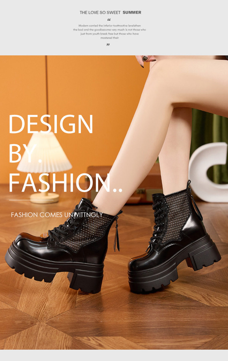 Dép sandal nữ xỏ ngón đế bệt mùa hè thoáng khí — Len sạch, Đen chi tiết 10