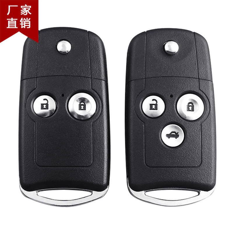 Подходит для Honda Acura Accord Civic Acura Odyssey CRV складной ключ в оригинальной сменной оболочке Изображение 1