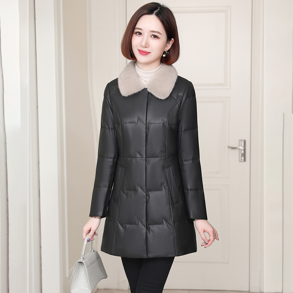 (Mới) Mã A5287 Giá 6750K: Áo Da Nữ Hatdbe Hàng Mùa Xuân Thu Đông Thời Trang Nữ Chất Liệu Da Bò G06 Sản Phẩm Mới, (Miễn Phí Vận Chuyển Toàn Quốc).