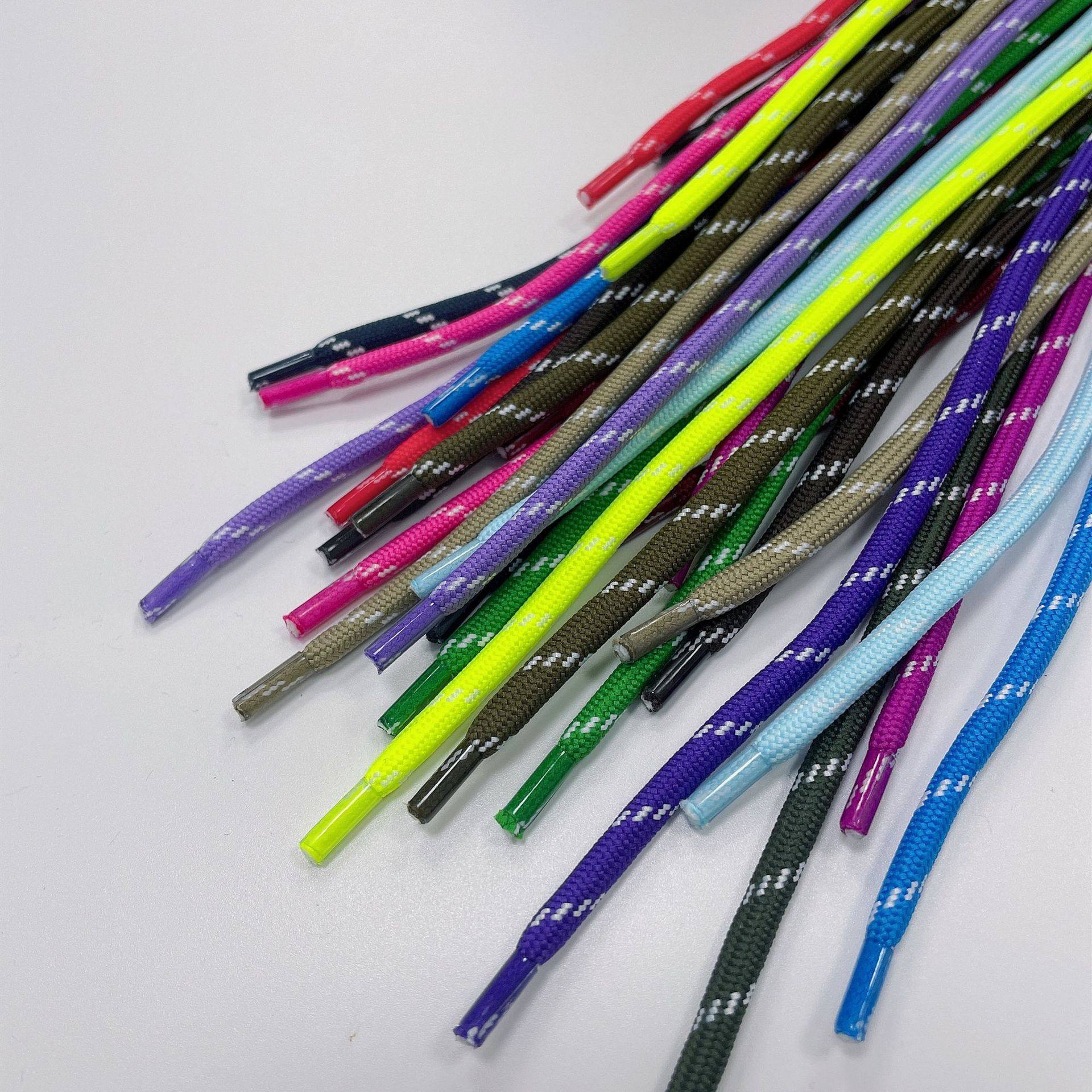 Factory in stock miu line umbrella rope 5mm core polyester color DIY woven backpack hanging decoration hanging rope waist drawstring flower