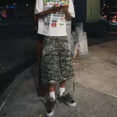 Bottega desires Shorts Camo Cargo Shorts