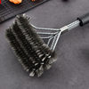 Wholesale Bbq Wire Brush Grill Cleaning Brush Steel Brush Four-Head Multifunctional Barbecue Brush Tool