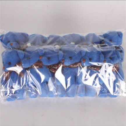 连体小熊挂件花束熊毛绒玩具公仔包包衣服挂饰婚庆抛洒伴手礼玩偶