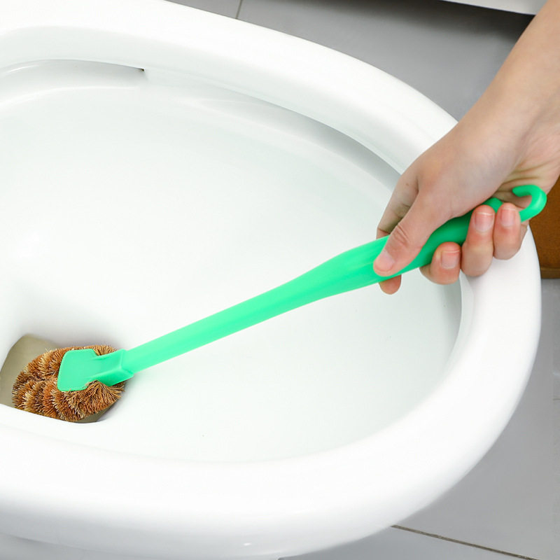 Toilet brush cleaning brush toilet brush household no dead angle long handle plastic toilet brush toilet cleaning tools